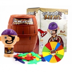 เกมส์ถังโจรสลัดเสียบมีดในตำนาน ขนาดจัมโบ้ Pirate Barrel Games