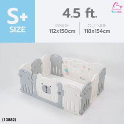 ไซส์ S+ ขนาด 4.5 ฟุต ( 118x154 ซม.)