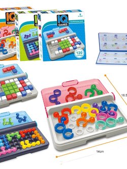 เกมอัจฉริยะ IQ Game 3D Puzzles Board Game