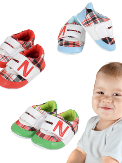รองเท้าเด็กอ่อน 3-12 เดือน แนว Sport หล่อๆ น่ารัก ให้น้องใส่อุ่นสบายเท้า