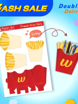 กล่องเอนกประสงค์เฟรนช์ฟรายส์โน้ต