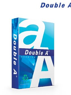 กระดาษ Double A Green 80 แกรม ขนาด A4 (รีม)