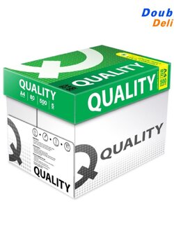 กระดาษ Quality Green A4 80 แกรม (1 กล่อง)