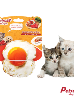 ตุ๊กตาไข่ดาวนุ่มนิ่ม Petsuka ของเล่นสัตว์เลี้ยง มีเสียง