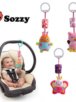 ของเล่นทารก ตุ๊กตาโมบายกระดิ่งผ้า Sossy เสริมพัฒนาการ