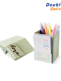 กล่อง Pop Box พร้อมกระดาษโน้ต 60×90 mm. 32 แผ่น ลาย Embro