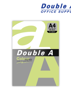 กระดาษสี / การ์ดสี A4 120 แกรม แพ็ค 50 แผ่น สี Green-Lime