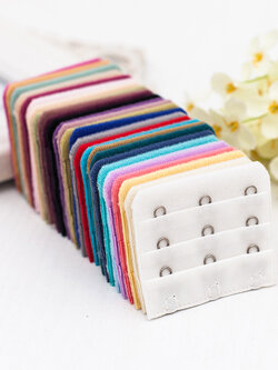 ตะขอเสื้อใน 3 แถว แผ่นต่อหลังเสื้อชั้นใน 3 ตะขอ สำหรับใส่ด้านหลังเสื้อใน เพิ่มขนาดรอบใต้อก