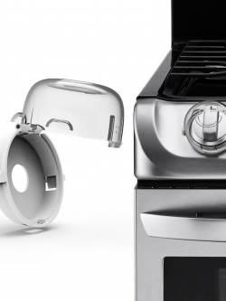 [แพค 2 ชิ้น] ฝาครอบที่บิดเตาแก็ส ล็อคกันเด็ก ป้องกันเด็กเปิดเตาแก็สเล่นเอง