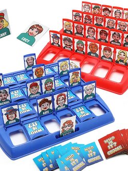 เกมส์ Who is it เกมสืบพยาน บอร์ดเกม Guess Who (ได้ 2 ทีมในกล่องเดียว)