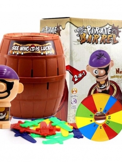 เกมส์ถังโจรสลัดเสียบมีดในตำนาน ขนาดจัมโบ้ Pirate Barrel Games