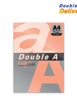 กระดาษสี 75 แกรม แพ็ค 100 แผ่น สีพันช์นีออน