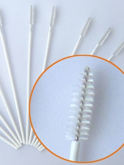 [แพคคู่] แปรงล้างหลอด ล้างหลอดขวดนม หลอดขวดหัดดื่ม รุ่นก้านพลาสติก