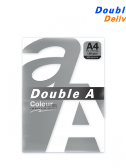 กระดาษการ์ด Double A สีขาว ขนาด A4 150 แกรม แพ็ค 200 แผ่น