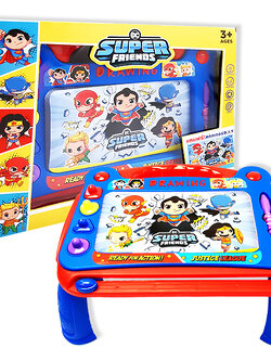 กระดานวาดรูปเด็ก โต๊ะวาดรูปเด็ก ซุปเปอร์ฮีโร่ DC ลิขสิทธิ์แท้