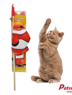 ไม้ล่อแมว Petsuka ปลาการ์ตูน