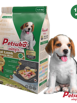 อาหารสุนัข เพ็ทซูกะพรีเมี่ยม สูตรลูกสุนัข (ทุกสายพันธุ์) 1.5 KG