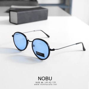 [pre-order] แว่นกันแดด NOBU กรอบแว่นกลม ขาโลหะ กว้าง 135 มม.(sizeM)