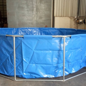 บ่อพักน้ำ สระน้ำ บ่อPVC