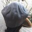 หมวกติงลี่ Flat cap หนังแท้ Made in USA