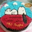 เค้กสนู้ปปี้ (Snoopy Cake)