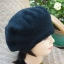 หมวกเบเร่ต์ BROWNY 100% wool สีดำ /ของใหม่/