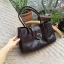 กระเป๋าหนังแท้ Genuine leather with man made trim
