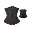 คอร์เซ็ท Corset ครึ่งตัวสีดำ กระชับเอวและหน้าท้อง โดยเฉพาะ คุณภาพเยี่ยม