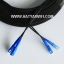 สาย Fiber Optic 2 Core พร้อมเข้า SC หัวท้าย ยาว 100 เมตร