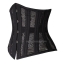 Corset คอร์เซ็ต รัดใต้อก รุ่น 26 Double Steel Bone Heavy Duty ตะข่าย - XL สีดำ