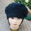 หมวกเบเร่ต์ BROWNY 100% wool สีดำ /ของใหม่/