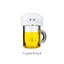 กาชาปองมาสคอทสัตว์ในแก้วเบียร์ Beer Jokki Animal