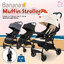 Glowy Star (โกลวี่) Banana Muffin Stroller รถเข็นเด็ก บานาน่า รุ่น มัฟฟิน สำหรับเด็กแรกเกิด - 4 ขวบ