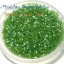 2C-257AB ลูกปัดทูคัตตัดเหลี่ยม 3 มิล. สีเขียวเหลือบรุ้ง (20 กรัม)
