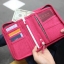 กระเป๋าใส่พาสปอร์ตสั้น กระเป๋าใส่หนังสือเดินทาง ขนาดกะทัดรัด ช่องเยอะ ใส่เอกสารสำคัญ ธนบัตร บัตรต่าง ๆ พกพาสะดวก ผลิตจากโพลีเอสเตอร์กันน้ำ คุณภาพดี