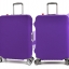 (ผ้ายืด สีพื้นเรียบ ขนาด S) ผ้าคลุมกระเป๋าเดินทาง ขนาด 18 - 20 นิ้ว มี 3 สีให้เลือก (ดำ ม่วง เทา)