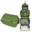Travelicons กระเป๋าใส่อุปกรณ์อาบน้ำ 4 ส่วน ใส่อุปกรณ์อาบน้ำ แขวนได้ ทำจากไนล่อนกันน้ำ ทนทาน พกพาสะดวกมี 5 สีให้เลือก