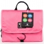 Bagsmart กระเป๋าใส่อุปกรณ์อาบน้ำ คุณภาพสูง ใส่อุปกรณ์อาบน้ำ แขวนได้ สำหรับเดินทาง ท่องเที่ยว (Pink)