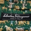 เนคไท Salvatore Ferragamo 100% silk Made in ITALY