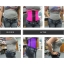 SPORT LATEX WAIST CINCHER CORSET คอร์เซ็ท แบบตะขอหน้า สีฟ้า -L