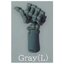 กาชาปอง 1/3 SCALE Movable Wrist "Olive Hand"