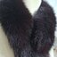 ผ้าพันคอ เฟอร์แต่งโค้ท Fur Fox แท้ ขนอวบสวยมาก