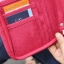 กระเป๋าใส่พาสปอร์ตสั้น กระเป๋าใส่หนังสือเดินทาง ขนาดกะทัดรัด ช่องเยอะ ใส่เอกสารสำคัญ ธนบัตร บัตรต่าง ๆ พกพาสะดวก ผลิตจากโพลีเอสเตอร์กันน้ำ คุณภาพดี