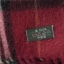 ผ้าพันคอ 100% Wool ลายสก็อตสีแดง สวยมาก อุ่นติดลบ /ของใหม่/