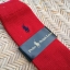 ถุงเท้า POLO สีแดง สวยมากก