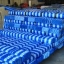 ผ้าฟางฟ้าขาว Blue Sheet 12 ม้วน