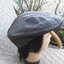 หมวกติงลี่ Flat cap หนังแท้ Made in USA