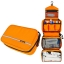 Travelicons กระเป๋าใส่อุปกรณ์อาบน้ำ 4 ส่วน ใส่อุปกรณ์อาบน้ำ แขวนได้ ทำจากไนล่อนกันน้ำ ทนทาน พกพาสะดวกมี 5 สีให้เลือก