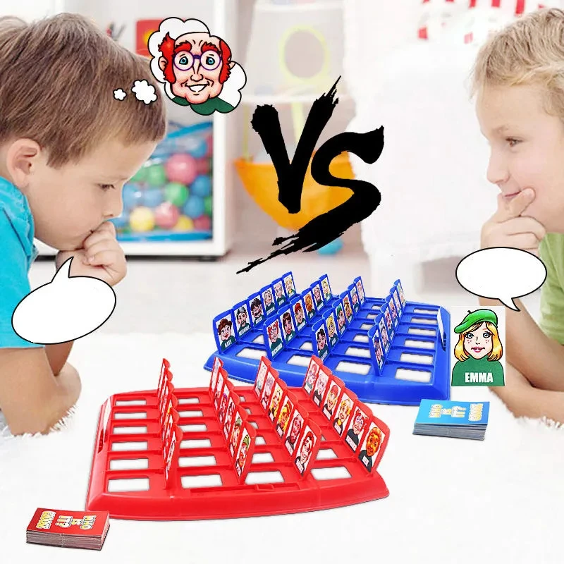 เกมส์ Who is it เกมสืบพยาน บอร์ดเกม Guess Who (ได้ 2 ทีมในกล่องเดียว)